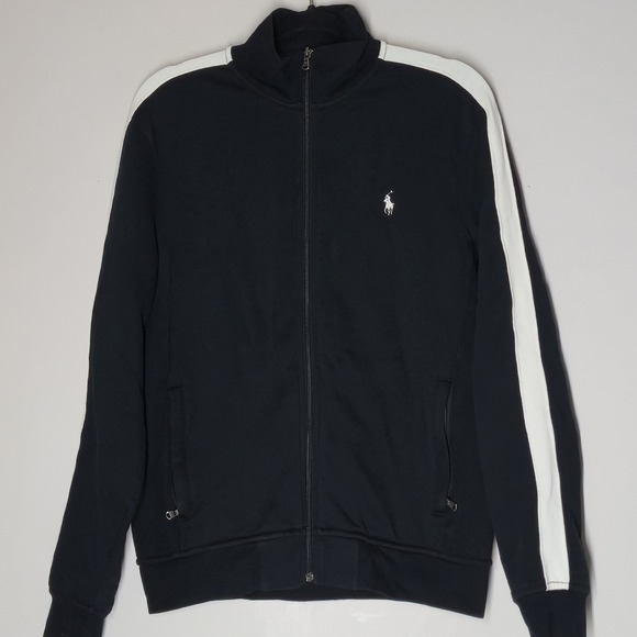 Polo Ralph Lauren Other - Vintage Polo Ralph Lauren Men's Sweatshirt Y2K Full Zip Olympic Style Size M